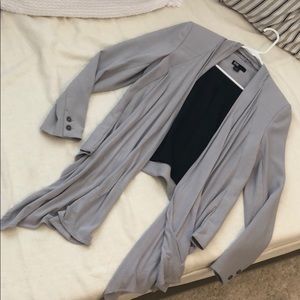 Gray David Bitton blazer